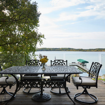 Sustainable Glass Deck on Lake Minnewashta
