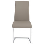 Eurostyle - Epifania Side Chair (Set of 4),Tuape - Is this a very important meeting or do you have a lot of tall people in your office? Either way, the taller convex, vertical curve not only offers more support it brings a little gravitas to the room.