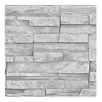 Faux Stone Wall Panel SAMPLE - Veneer Stacked Stone Wall Siding - DURANGO