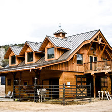 barns with living quarters