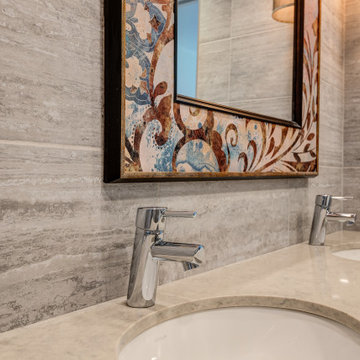 Modern Contemporary Bathroom Urbana IL