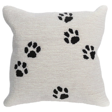 Frontporch Paw Prints "Machine Washable" Indoor/Outdoor Pillow
