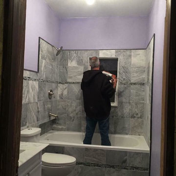 Wolfs Bldg & remodle of bathroom