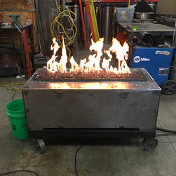 Custom Gas Outdoor Fire Pit - Fire Pits