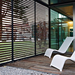 Lazy Deckchair by Serralunga - Outdoor Chaise Lounges