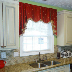 Priority Home & Design - Board-Mounted Bellamy Valance  - Select From 500+ Fabrics - Valances