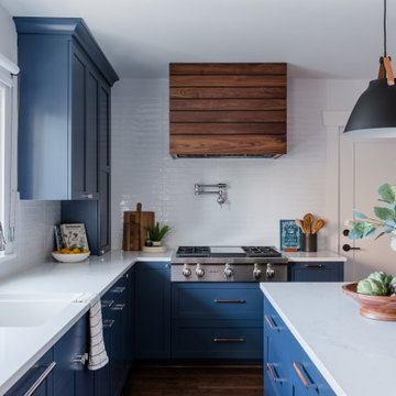 Coastal Blues Kitchen Renovation