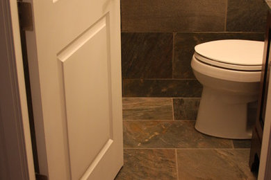 Example of a classic powder room design in Vancouver