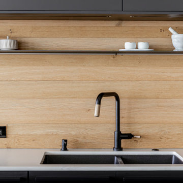 Minimalistic Open Plan Kitchen