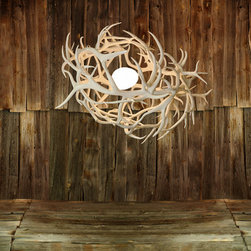 Elk Horn Chandelier - Lighting
