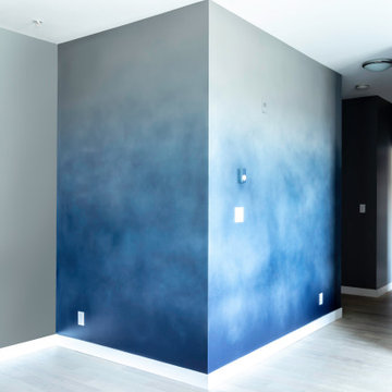 Ombré Feature Wall