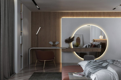 Inspiration for a contemporary home design remodel in Other
