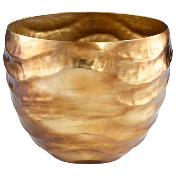 Cyan Lighting Lexham - 15.5" Large Vase, Gold Finish