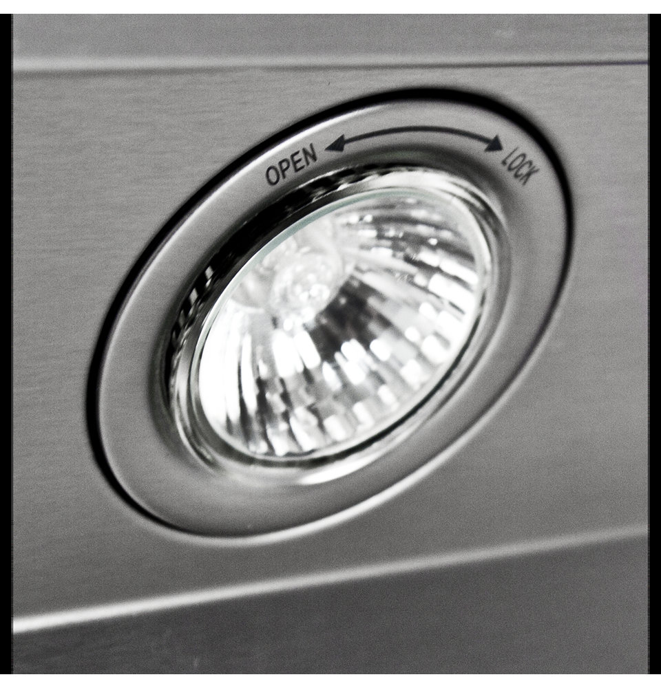 Proline PLFW 832 Professional Range Hood up to 2000 CFM, Brushed Stainless Steel, 60