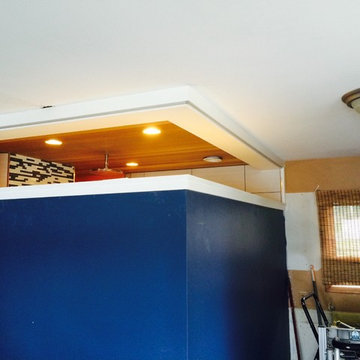 custom work. Steam shower panoramic Glass.