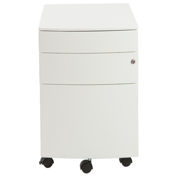 Floyd File Cabinet, White
