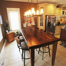 Reclaimed Wood Harvest Tables - Products