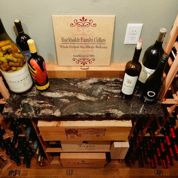 Lower Level Remodel with Wine Cellar in Wauwatosa