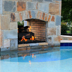 Gunite Pool with Fireplace - Products