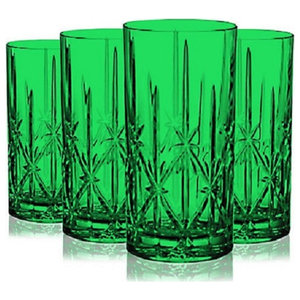 Waterford Marquis Modern Sparkle Crystal Hiball Glasses 4 Pack 