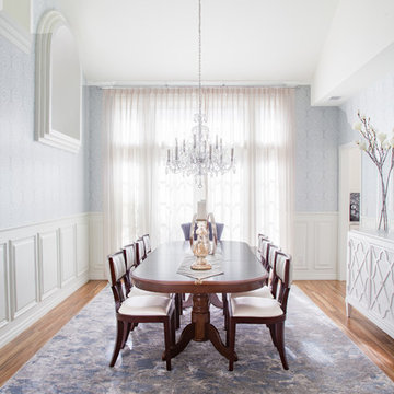 Huntington Beach Dining Room and Living Room