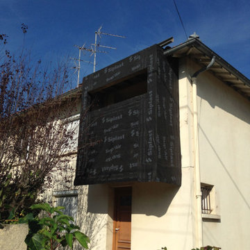 Extension de maison avec bardage bois contemporain à Perpignan (66000)
