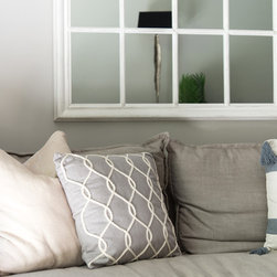 When Traditional meets industrial - Scatter Cushions