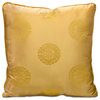 Silk Pillow, Longevity Symbol, Gold