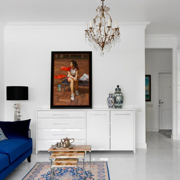 White Studio Apartment