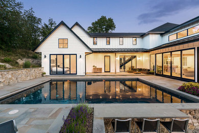 Transitional pool photo in Other