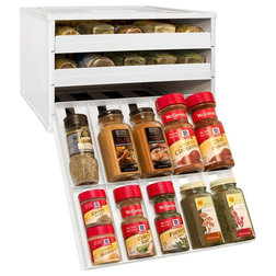 Transitional Spice Jars And Spice Racks by YouCopia Products
