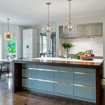 Alamo Heights Elle Decor Kitchen