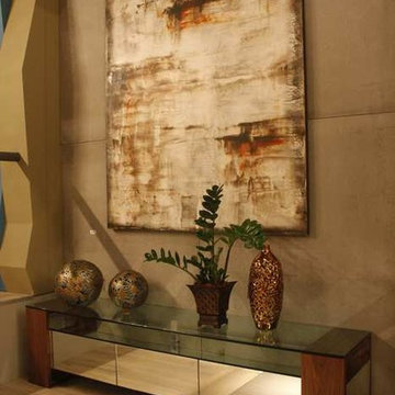 2788 MH Mirrored TV stand