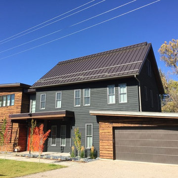 Steamboat Springs Custom Modern Metal Garage Doors