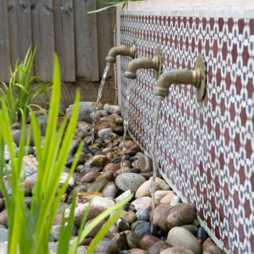 Moroccan Garden in Walthamstow East London