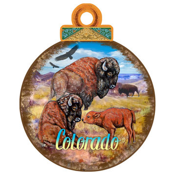 Buffalos Ornament Ball