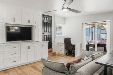 Family room - modern family room idea in San Luis Obispo