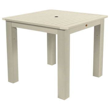 Square Counter-Height Dining Table, Whitewash