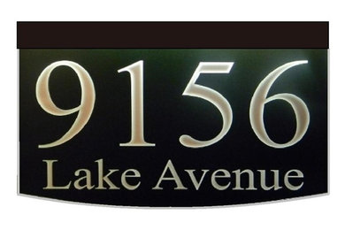 lighted house numbers
