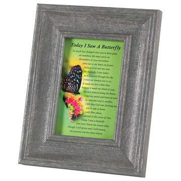 Photo Frame, Table Top, Today I..Butterfly, 4"x6"