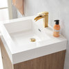 Huesca Bath Vanity in North American Oak, 24" Single Sink, Without Mirror