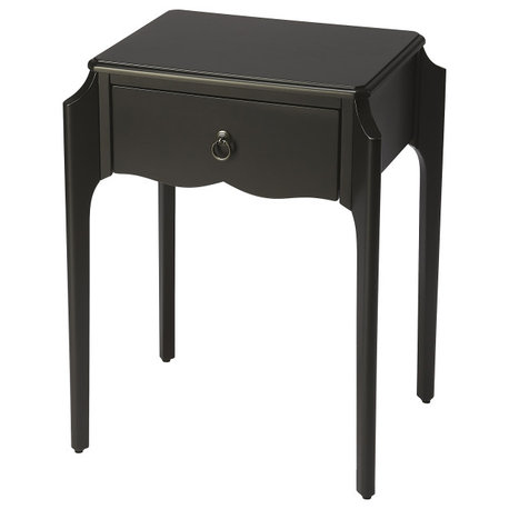 Wilshire Black  Nightstand, 5321295