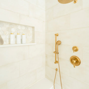 White Oak Master Bathroom