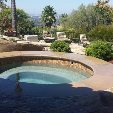 Main house "elevated" spa