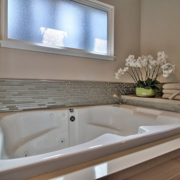 Campbell Contemporary Bathroom Remodel - Master Bathroom