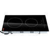 VEVOR Built-in Electric Cooktop Radiant Ceramic Cooktop 2 Burners 11.6x20"
