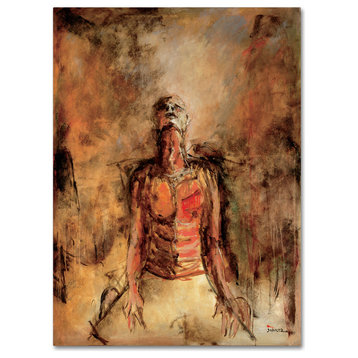 Joarez 'Totally Surrender' Canvas Art, 35"x47"