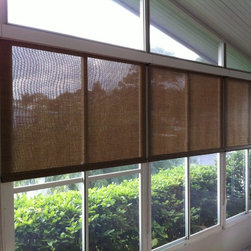 Outside_patio_window_screen_shades - Roller Shades