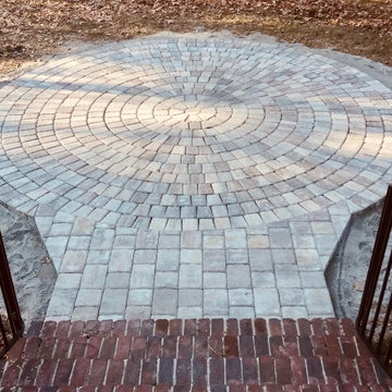 Paver Patios, Retaining Walls, Columns, Full Landscape Projects at Various Homes