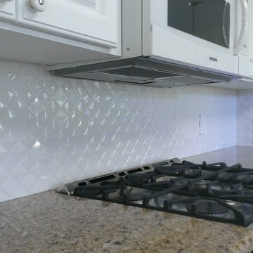 KITCHEN - Backsplash - Porcelanosa Prisma Nacar Large Panel Tile